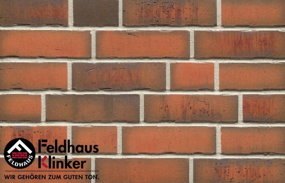 Клинкерная плитка Feldhaus Klinker R767 NF 14 vascu terracotta locata