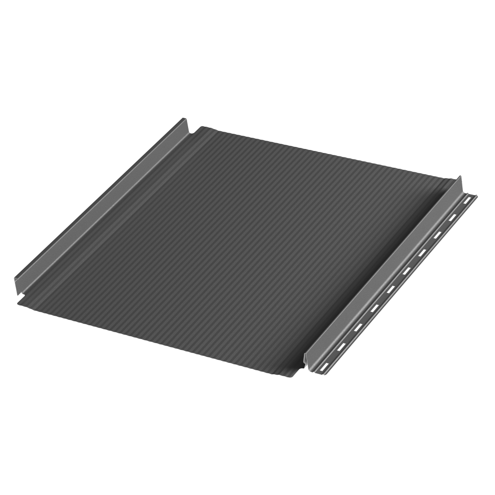 Фальцевая панель AQUACLICK Бриз (без подгиба) мат. (RAL7016) Rooftop