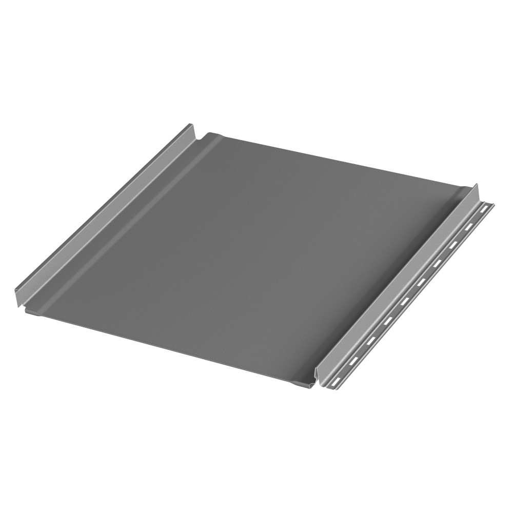 Фальцевая панель AQUACLICK Эталон (с подгибом) мат. (RAL7024) PU (КАШЕМИР)
