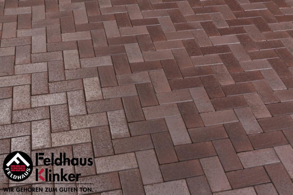 Тротуарный кирпич  Feldhaus Klinker P409SKF gala ferrum