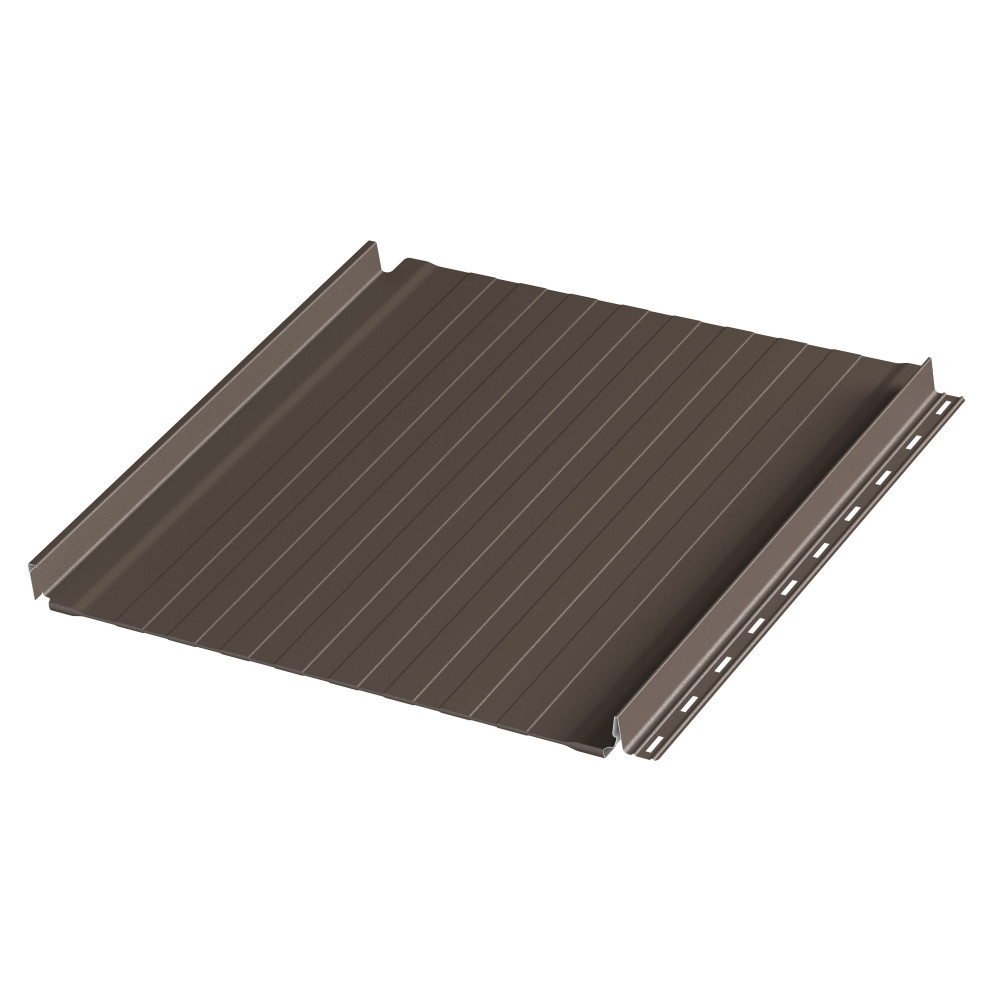 Фальцевая панель AQUACLICK Силуэт 8 (с подгибом) мат. (RR32) PU (КАШЕМИР)